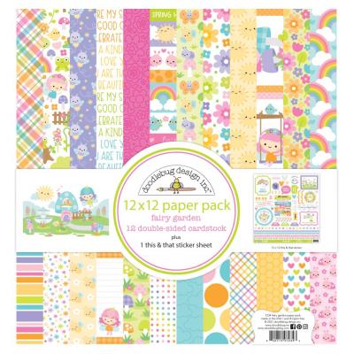 Doodlebug Fairy Garden Designpapier - Paper Pack